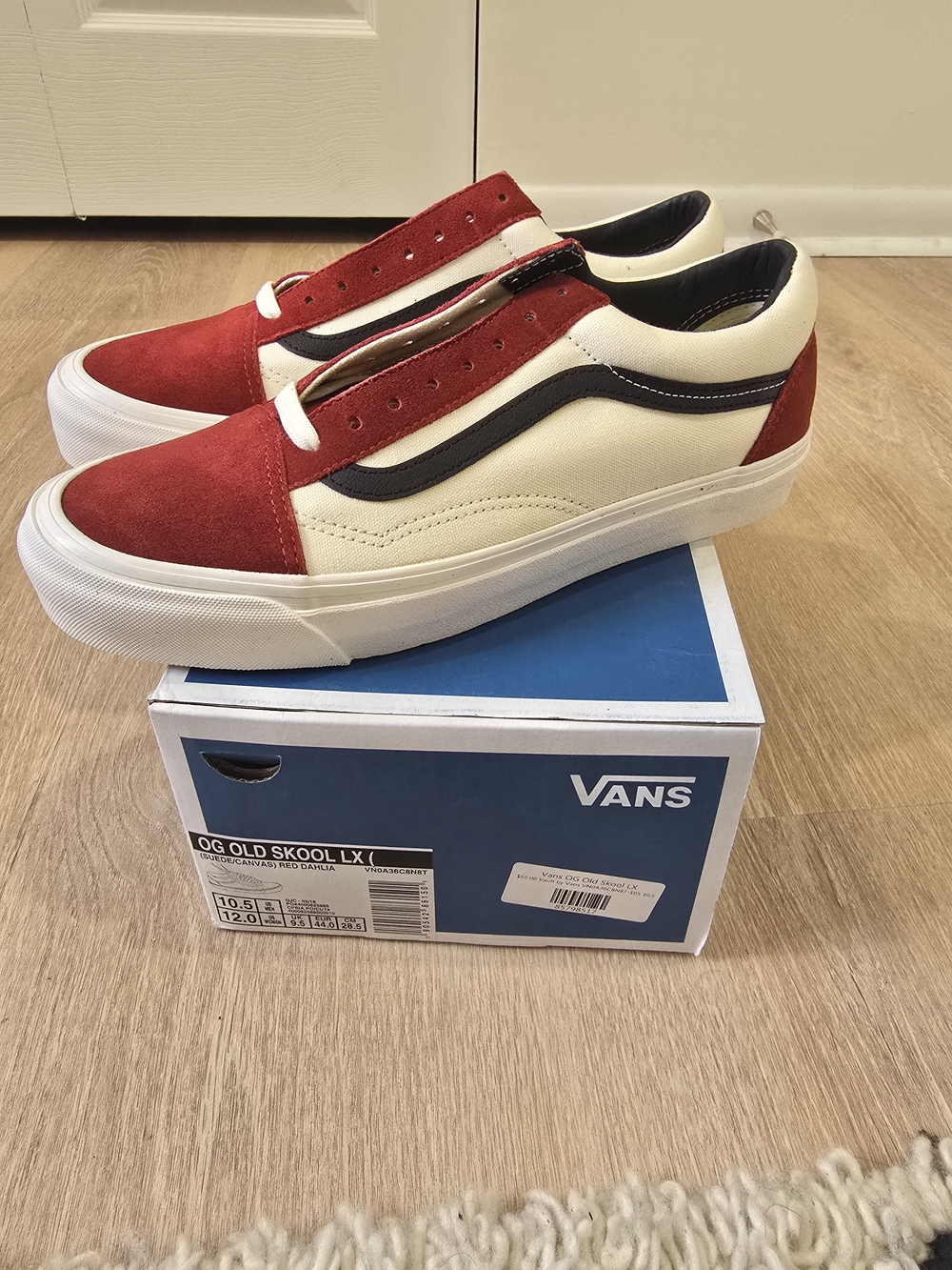 Vans Old Skool Red Dahlia Vault